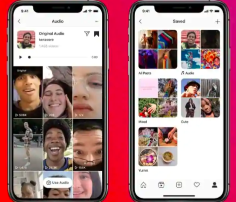 Instagram现在可让您保存和共享Reels中的音频