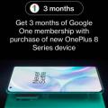 前沿数码资讯：OnePlus8和8Pro随附3个月免费100GB谷歌One云存储