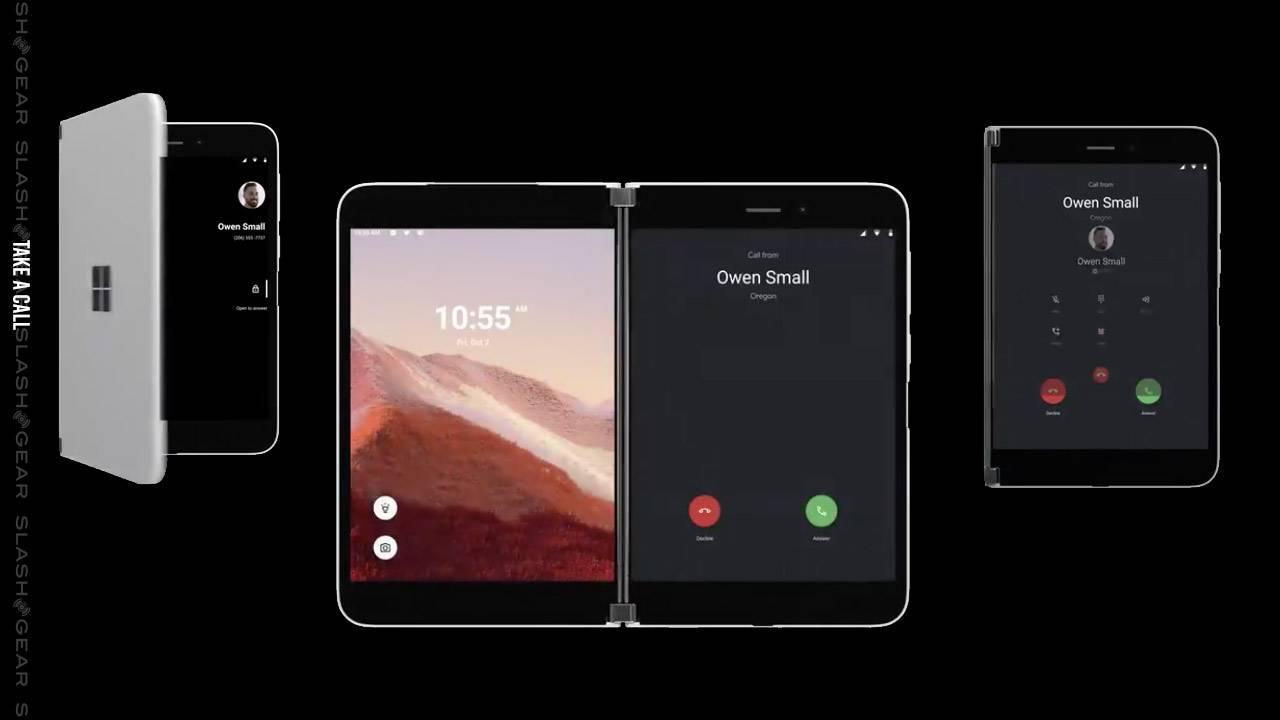 微软Surface Duo双屏手机将于下个月首次亮相