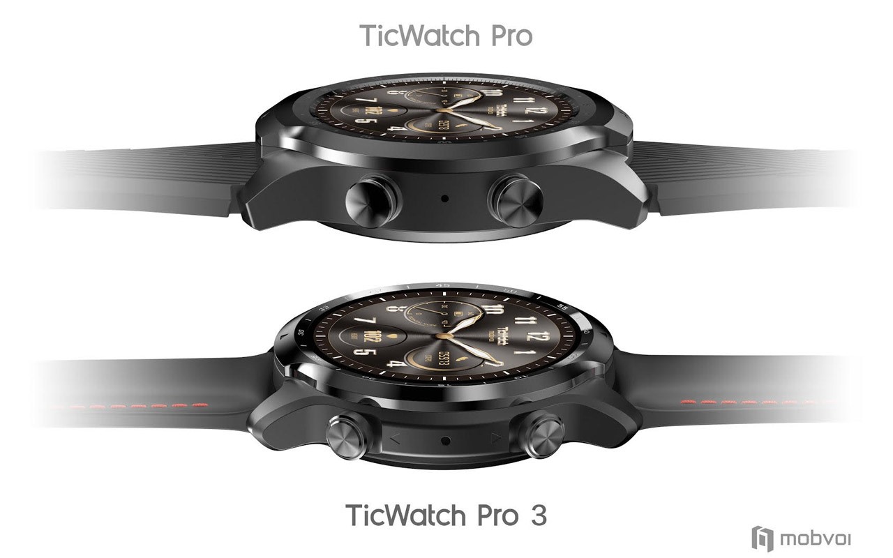 TicWatch Pro 3随Wear OS一起发布并拥有丰富的跟踪功能