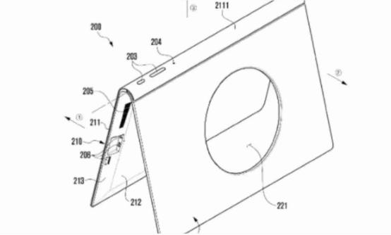三星可能会发布带有内置支架的刀片式平板电脑