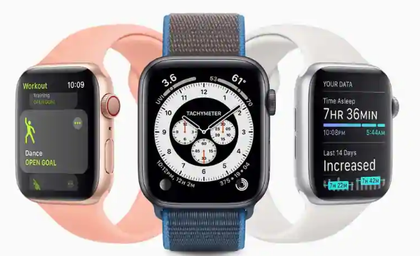 Apple推出适用于Apple Watch的watchOS 7公开测试版