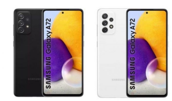 三星的新型中端智能手机Galaxy  A72已出现