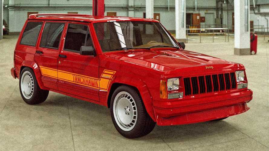 1989 Jeep  Cherokee  Trackhawk同样是Rad和假