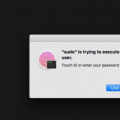 如何在Mac OS上用触控ID认证sudo