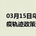 03月15日乌鲁木齐前往齐齐哈尔最新出行防疫轨迹政策消息公布