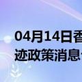 04月14日香港前往巴音郭楞最新出行防疫轨迹政策消息公布