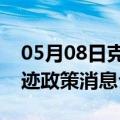 05月08日克拉玛依前往新余最新出行防疫轨迹政策消息公布