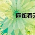 麻雀春天所有演员表（麻雀春天）