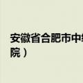 安徽省合肥市中级人民法院电话（安徽省合肥市中级人民法院）