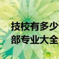 技校有多少专业（技校都有什么专业 技校全部专业大全列表）