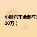 小鹏汽车全部车型介绍（小鹏汽车宣布累计交付量正式突破20万）