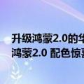 升级鸿蒙2.0的华为手机视频（华为新机上手视频曝光 预装鸿蒙2.0 配色惊喜）