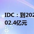 IDC：到2026年中国AI数字人市场规模将达102.4亿元