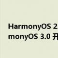 HarmonyOS 2.0开发者 Beta 公测招幕（推送要来啦!HarmonyOS 3.0 开发者 Beta版静候）