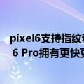 pixel6支持指纹和人脸识别功能（Pixel 6a比更昂贵的Pixel 6 Pro拥有更快更可靠的屏下指纹扫描装置）