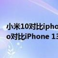 小米10对比iphone11promax（今日最新更新 小米12S Pro对比iPhone 13：小米赢了30%！）