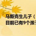 马斯克生儿子（今日最新更新 马斯克与女高管生下双胞胎 目前已有9个孩子）