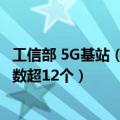 工信部 5G基站（今日最新更新 工信部：中国每万人5G基站数超12个）