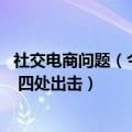 社交电商问题（今日最新更新 藏在电商里的社交：流量焦虑 四处出击）