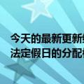 今天的最新更新终于消除了取消两个部门的需要：它将优化法定假日的分配模式