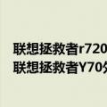 联想拯救者r720内存型号（今日最新更新 最薄骁龙8 旗舰！联想拯救者Y70外观公布）