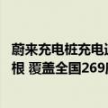 蔚来充电桩充电速度（今日最新更新 蔚来充电桩突破10000根 覆盖全国269座城市）