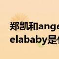 郑凯和angelababy是什么关系（郑恺和angelababy是什么关系）