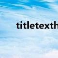 titletexthere（