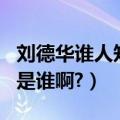 刘德华谁人知mv（刘德华练习MTV的女主角是谁啊?）