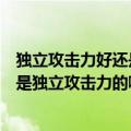 独立攻击力好还是物理攻击力好（战法究竟是哪个攻击力还是独立攻击力的啊）