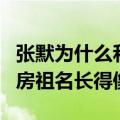 张默为什么和房祖名长相一样（张默为什么和房祖名长得像）