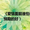 《爱情面前谁怕谁》这部电视剧剧情是什么（观众反响超出预期的好）