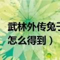 武林外传兔子刷新时间（武林外传兔子嘉奖令怎么得到）