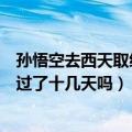 孙悟空去西天取经经过了多少难（孙悟空去取个经天庭也就过了十几天吗）