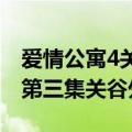 爱情公寓4关谷买房是哪一集（爱情公寓四关第三集关谷外套）