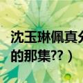 沈玉琳佩真分手原因（谁有佩真和沈玉琳分手的那集??）