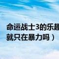 命运战士3的乐趣难道就只在暴力吗（命运战士3的乐趣难道就只在暴力吗）