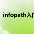 infopath入门（InfoPath可以用来做什么）