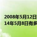 2008年5月12日到8月8日共有多少天（2013年8月8日到2014年5月8日有多少天）