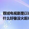 罪域电视剧是以谁为原型（2000年拍摄的电视剧《罪域》为什么好像没火起来呢）