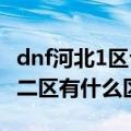 dnf河北1区合到哪里了（dnf河北一区跟河北二区有什么区别）