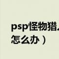 psp怪物猎人3（fc金手指代码在列表找不到怎么办）