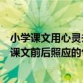 小学课文用心灵去倾听（顾周皓写的《用心灵去倾听》这篇课文前后照应的句有哪些）