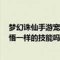 梦幻诛仙手游宠物3技能还能领悟吗（梦幻诛仙宠物可以领悟一样的技能吗）