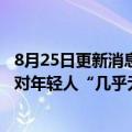 8月25日更新消息 美媒：研究显示辉瑞新冠口服药Paxlovid对年轻人“几乎无效”