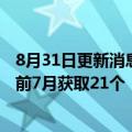 8月31日更新消息 万科刘肖：投资要拿特别好的项目，今年前7月获取21个