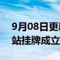 9月08日更新消息 蚂蚁集团博士后科研工作站挂牌成立