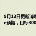 9月13日更新消息 英特尔下调对旗下自动驾驶公司Mobileye预期，目标300亿美元IPO