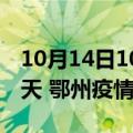 10月14日10时湖北鄂州疫情防控最新通知今天 鄂州疫情最新通报